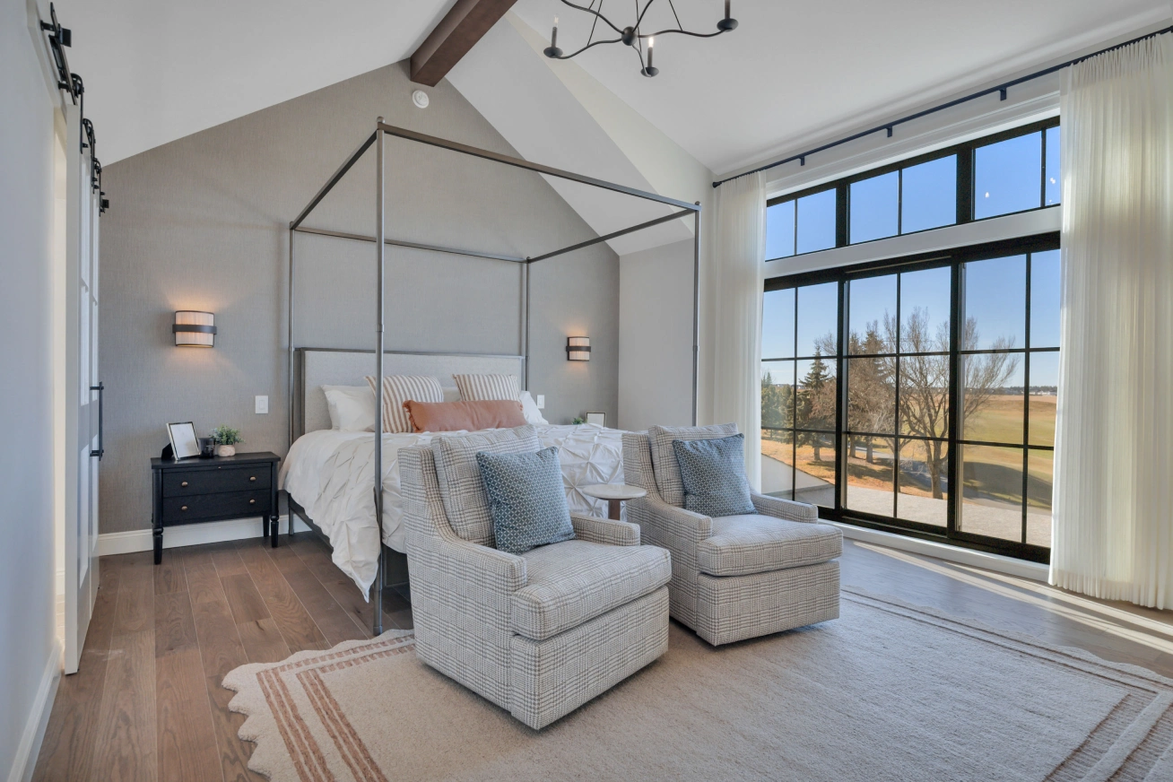 Vaulted Primary Bedroom